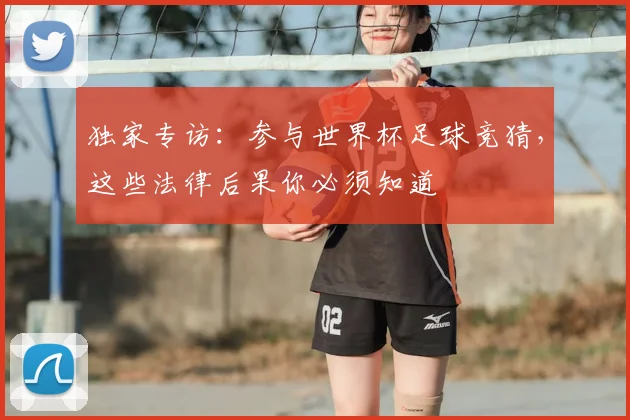 独家专访：参与世界杯足球竞猜，这些法律后果你必须知道