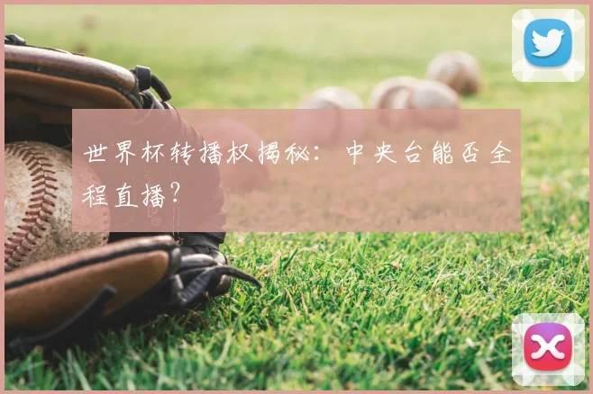 世界杯转播权揭秘：中央台能否全程直播？